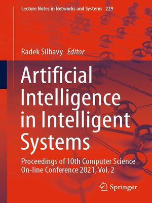 cover image of Artificial Intelligence in Intelligent Systems
